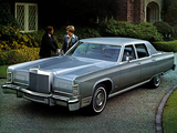 Lincoln Continental Town Car 1977 wallpapers