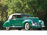 Lincoln Zephyr Convertible Sedan 1939 wallpapers
