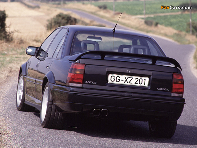 Opel-Lotus Omega 1990–92 pictures (640 x 480)