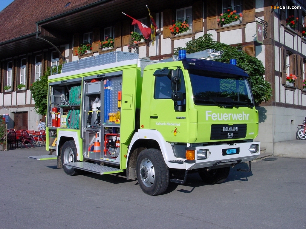 Images of Schweiz MAN L2000 10.220 Feuerwehr 1993–2000 (1024 x 768)