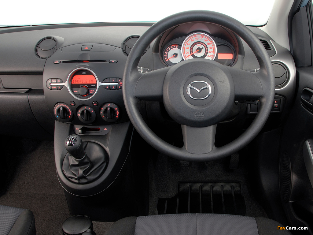 Mazda2 ZA-spec (DE) 2007–10 photos (1024 x 768)