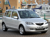 Photos of Mazda2 UK-spec (DY) 2003–05