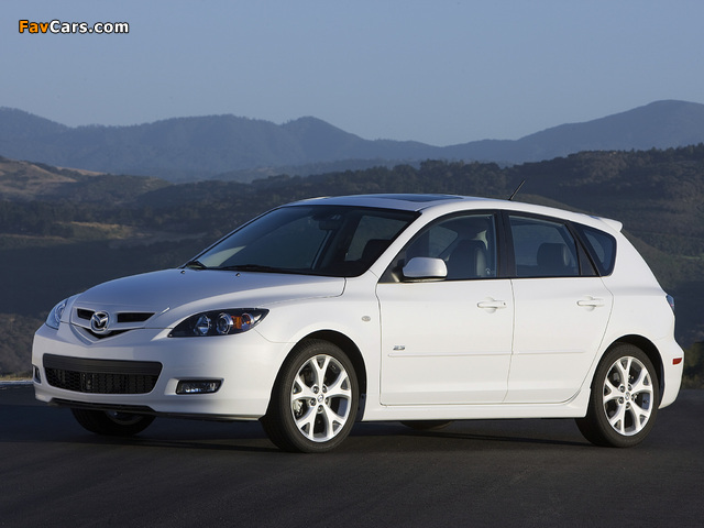 Images of Mazda3 Hatchback US-spec (BK2) 2006–09 (640 x 480)