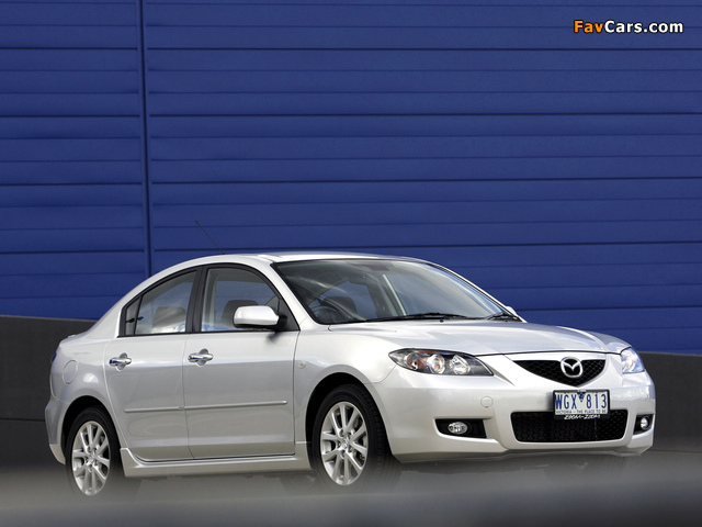Images of Mazda3 Sedan AU-spec (BK2) 2006–09 (640 x 480)