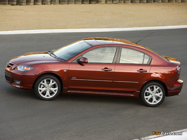 Images of Mazda3 Sedan US-spec (BK2) 2006–09 (640 x 480)