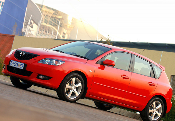 Mazda3 Hatchback ZA-spec 2003–06 photos
