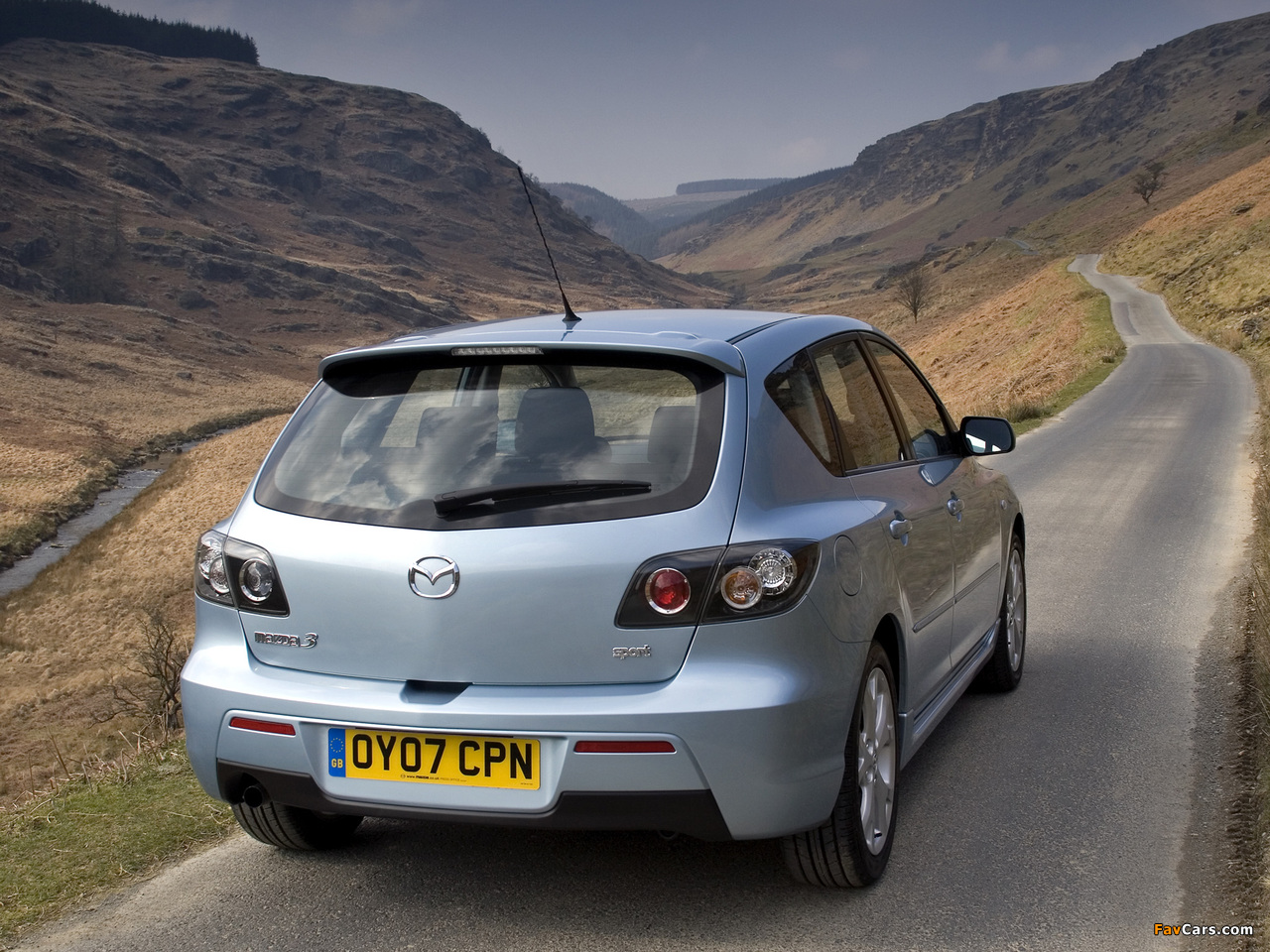 Mazda3 Sport Hatchback UK-spec (BK2) 2006–09 images (1280 x 960)