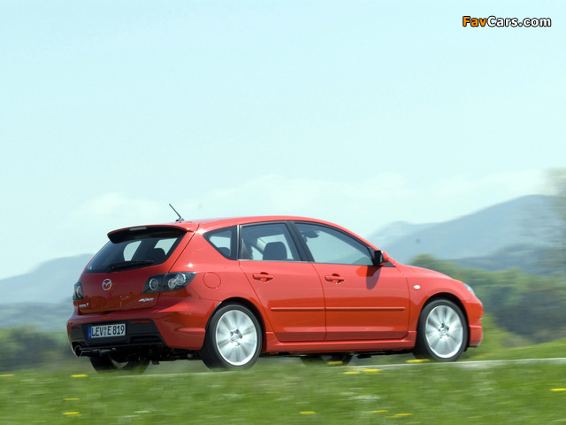 Mazda3 MPS (BK) 2006–09 photos (640 x 480)