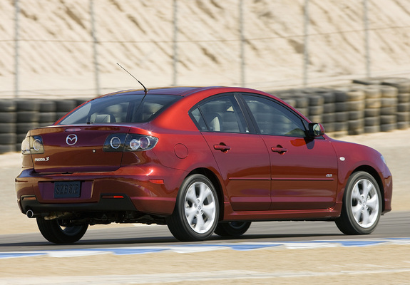 Mazda3 Sedan US-spec (BK2) 2006–09 photos