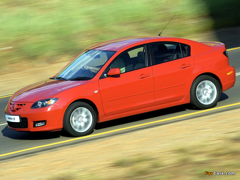 Mazda3 Sport Sedan ZA-spec (BK2) 2006–09 photos (800 x 600)