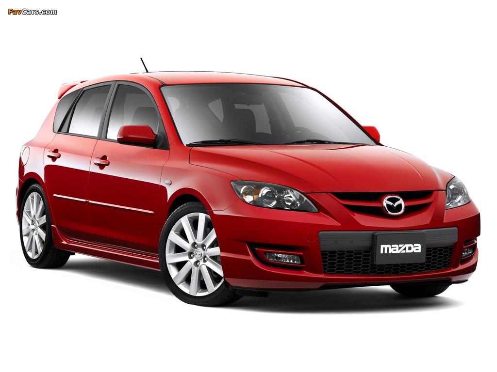 Mazdaspeed3 (BK2) 2006–09 pictures (1024 x 768)