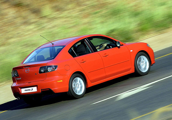 Mazda3 Sport Sedan ZA-spec (BK2) 2006–09 pictures