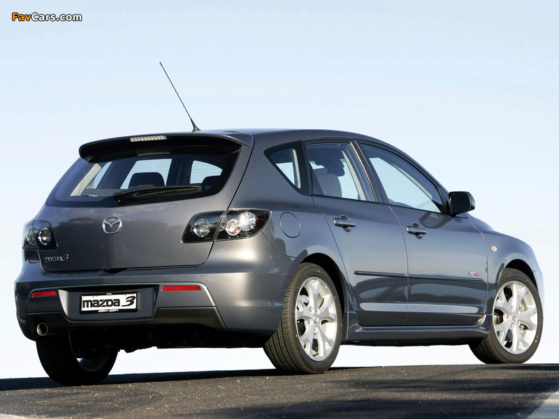Mazda3 Hatchback SP23 (BK2) 2006–09 pictures (800 x 600)