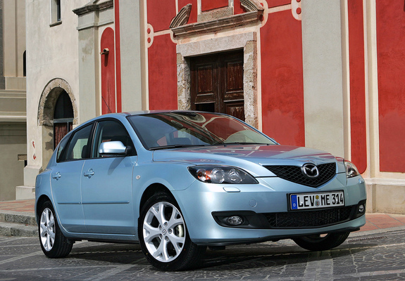 Mazda 3 Hatchback 2006–09 wallpapers
