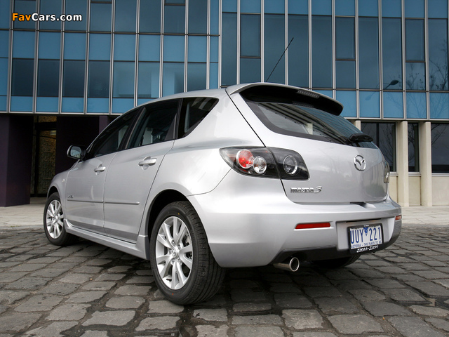 Mazda3 Hatchback AU-spec (BK2) 2006–09 wallpapers (640 x 480)