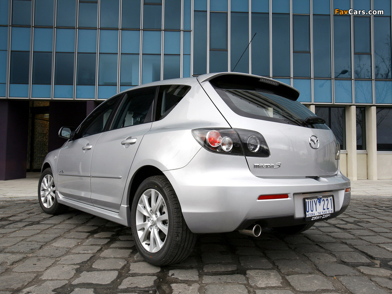 Mazda3 Hatchback AU-spec (BK2) 2006–09 wallpapers (800 x 600)