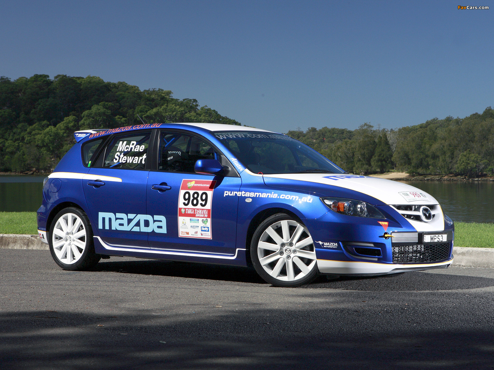Mazda3 MPS Targa Tasmania 2007–09 photos (1600 x 1200)