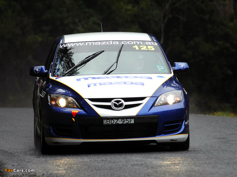 Mazda3 MPS Targa Tasmania 2007–09 photos (800 x 600)