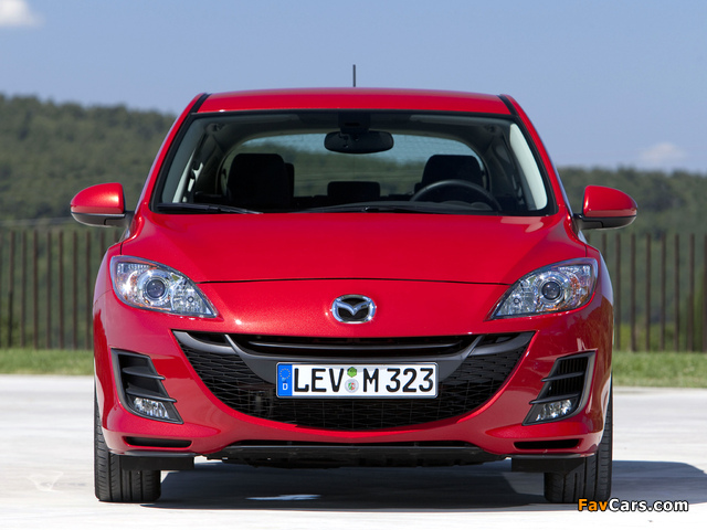 Mazda 3 Hatchback 2009–11 photos (640 x 480)