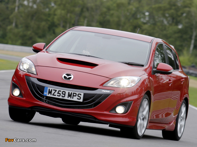 Mazda3 MPS UK-spec (BL) 2009–13 photos (640 x 480)