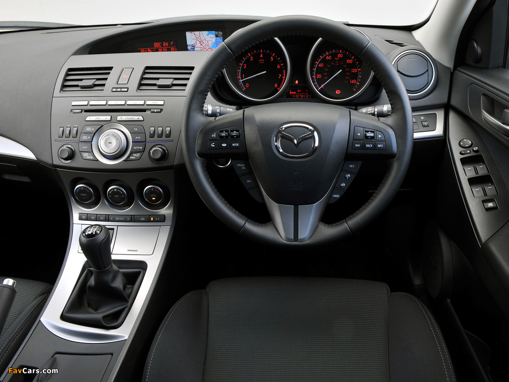 Mazda3 Sport Hatchback UK-spec (BL) 2009–11 wallpapers (1024 x 768)