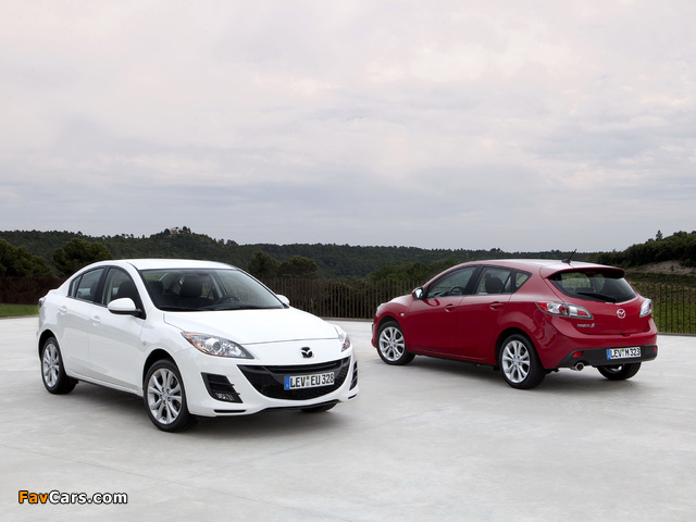 Mazda 3 photos (640 x 480)