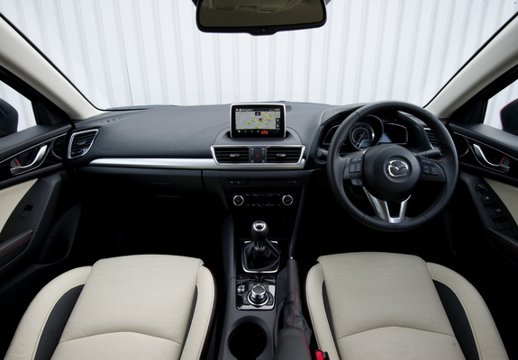 Photos of Mazda3 Sedan UK-spec (BM) 2013