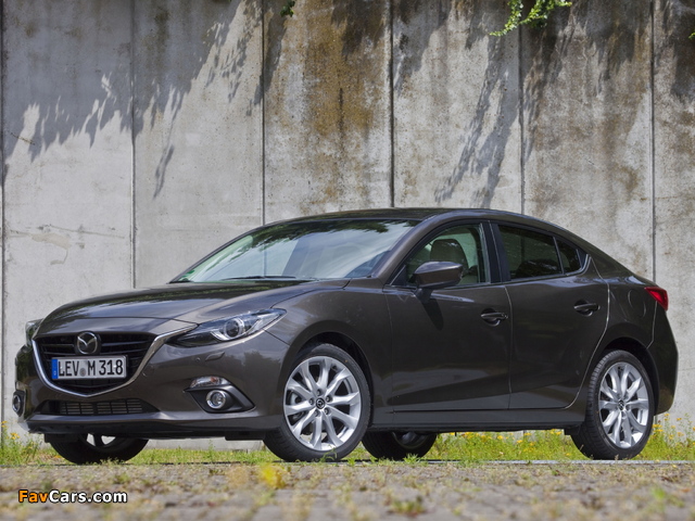 Photos of Mazda3 Sedan (BM) 2013 (640 x 480)