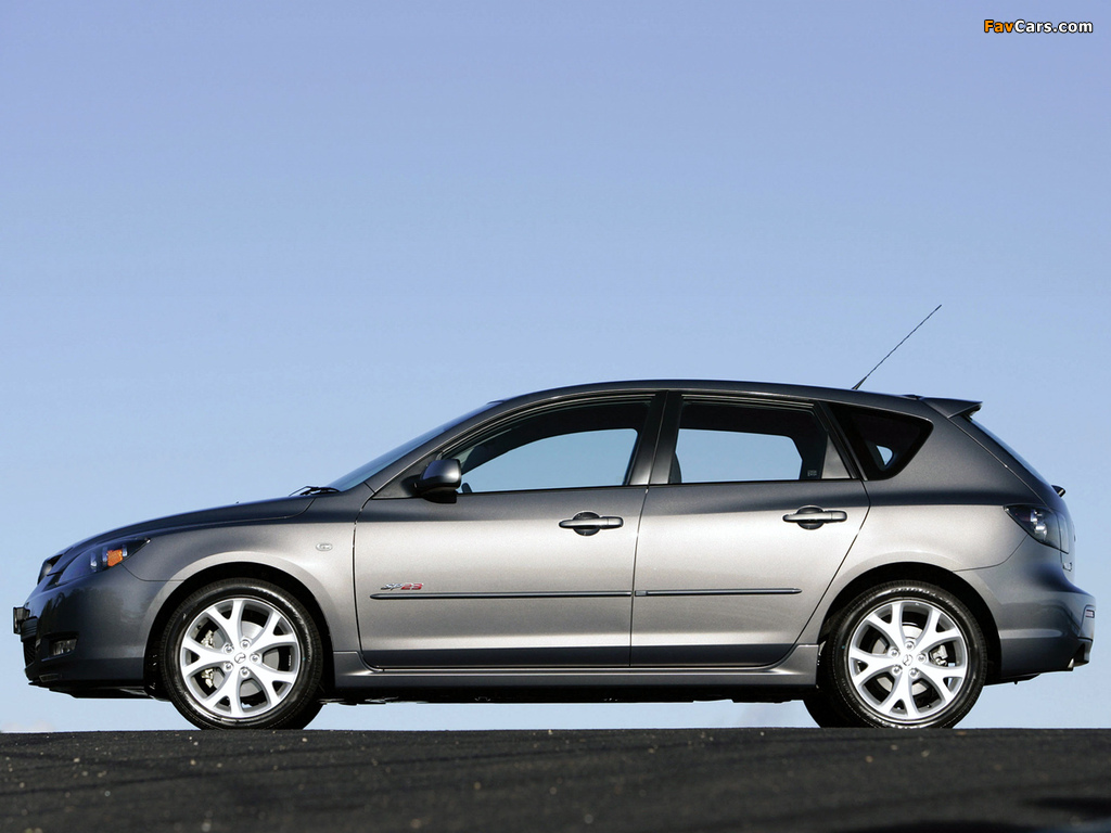 Pictures of Mazda3 Hatchback SP23 (BK2) 2006–09 (1024 x 768)