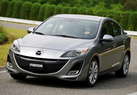 Pictures of Mazda3 Sedan US-spec (BL) 2009–11