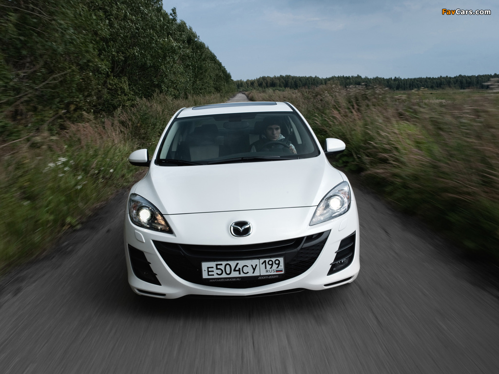 Pictures of Mazda3 Sedan (BL) 2009–11 (1024 x 768)