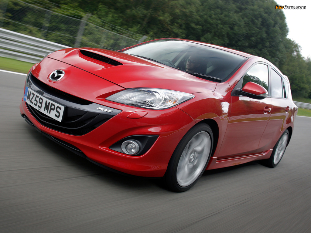 Pictures of Mazda3 MPS UK-spec (BL) 2009–13 (1024 x 768)