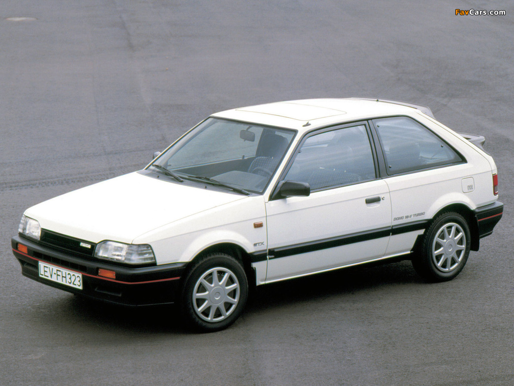 Images of Mazda 323 GT (BF) 1985–89 (1024 x 768)