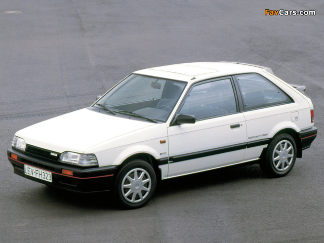 Images of Mazda 323 GT (BF) 1985–89 (640 x 480)