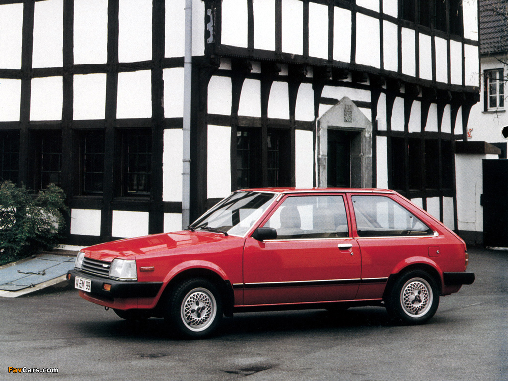 Mazda 323 3-door (BD) 1980–85 pictures (1024 x 768)