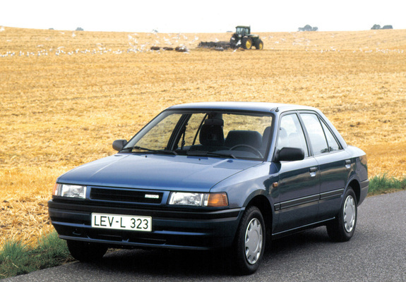 Mazda 323 Sedan (BG) 1989–94 photos