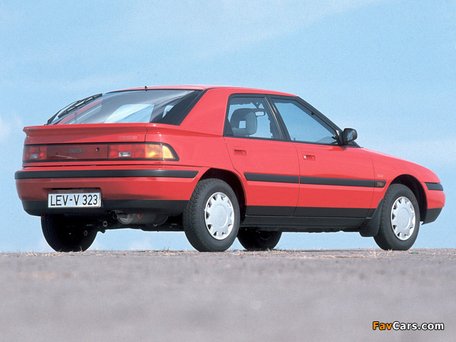 Mazda 323 F (BG) 1989–94 wallpapers (640 x 480)