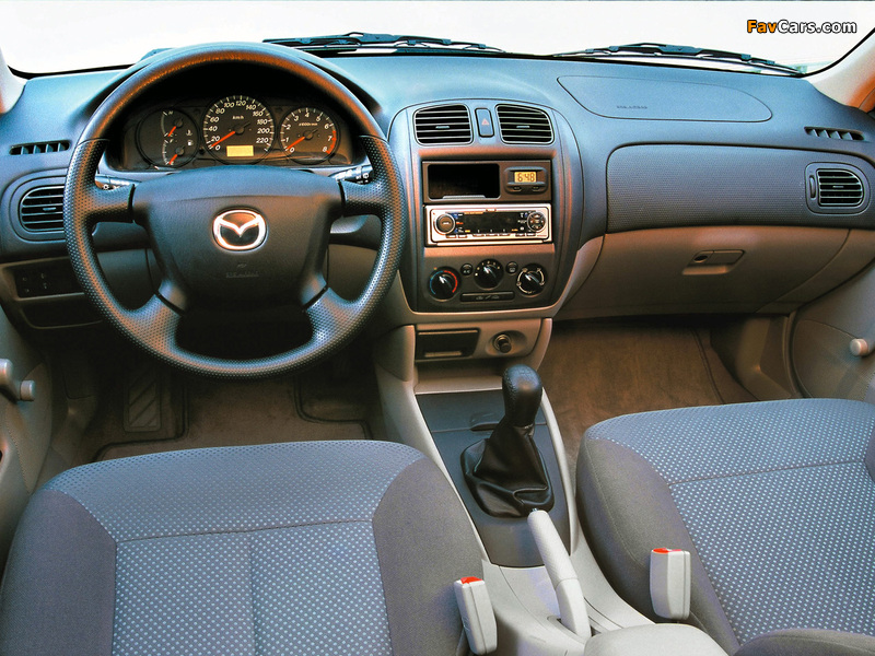 Mazda 323 Sedan (BJ) 1998–2000 pictures (800 x 600)