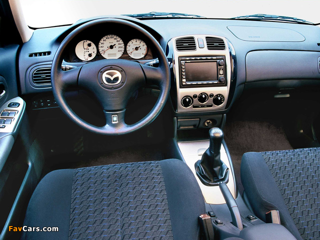 Mazda 323 Sedan (BJ) 2000–03 photos (640 x 480)