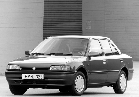 Photos of Mazda 323 Sedan (BG) 1989–94