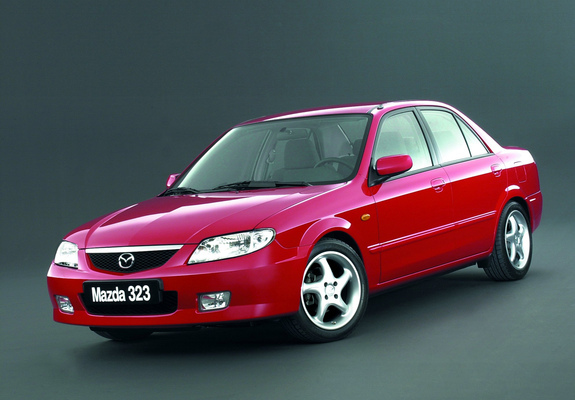 Photos of Mazda 323 Sedan (BJ) 2000–03