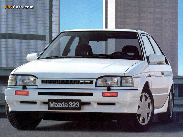 Pictures of Mazda 323 4WD (BF) 1987–91 (640 x 480)
