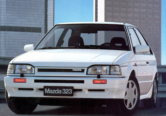 Pictures of Mazda 323 4WD (BF) 1987–91