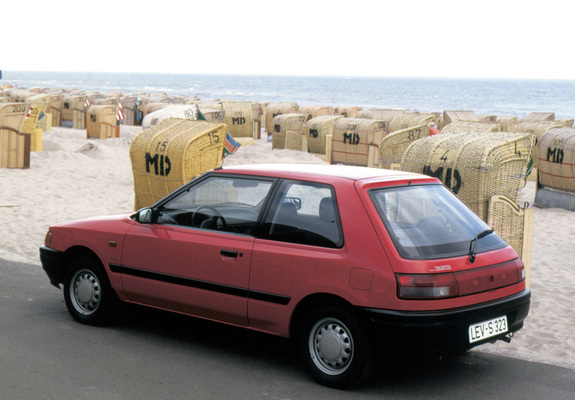 Pictures of Mazda 323 3-door (BG) 1989–94
