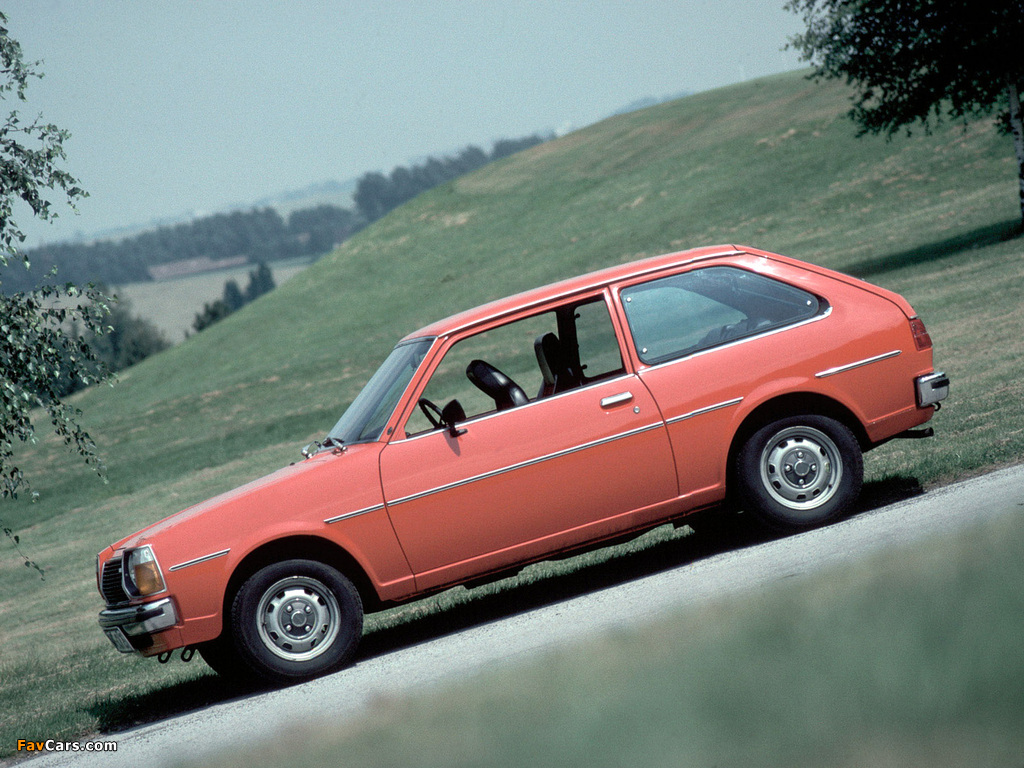 Mazda 323 3-door (FA) 1977–80 wallpapers (1024 x 768)