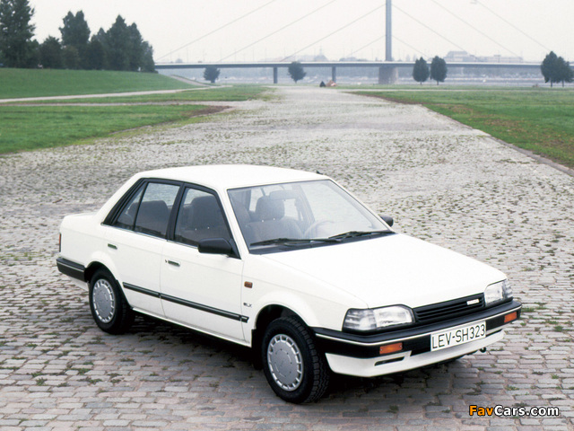 Mazda 323 Sedan (BF) 1986–89 wallpapers (640 x 480)