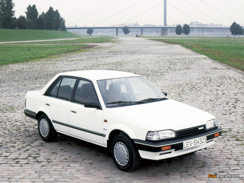 Mazda 323 Sedan (BF) 1986–89 wallpapers (800 x 600)