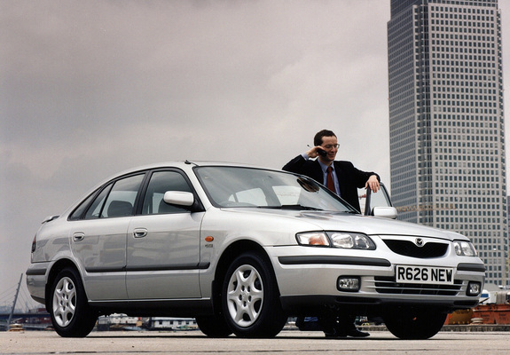 Mazda 626 Hatchback UK-spec (GF) 1997–2002 photos