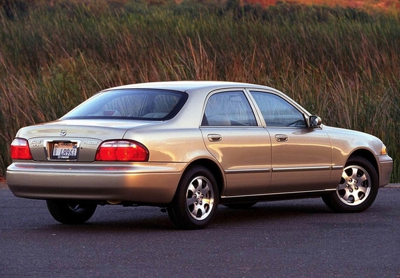 Mazda 626 Sedan US-spec 1999–2002 photos