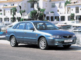 Photos of Mazda 626 Hatchback (GF) 1999–2002